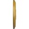 Ekena Millwork Tirana Ceiling Medallion (Canopies up to 4 3/4"), 13 7/8"OD x 3 3/4"ID x 1 1/4"P, Iridescent Gold CM13TIIGS - alternate 4